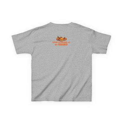 Halloween Kids T-Shirt, Too Gourd to Be True Tee, Funny Pumpkin Shirt, Kids Halloween Costume, Fall Family Outing Outfit, Trick or Treat Tee